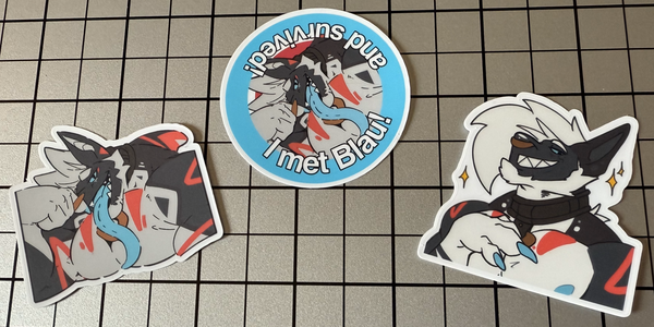 2" x 2" Custom Printed Vinyl Stickers
