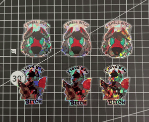 2" x 2" Vinyl Stickers