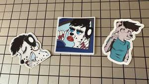 2" x 2" Vinyl Stickers