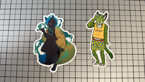 4" x 4" Custom Vinyl Stickers