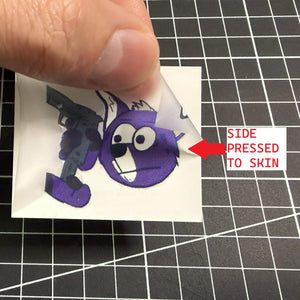 Temporary Tattoo Sheets